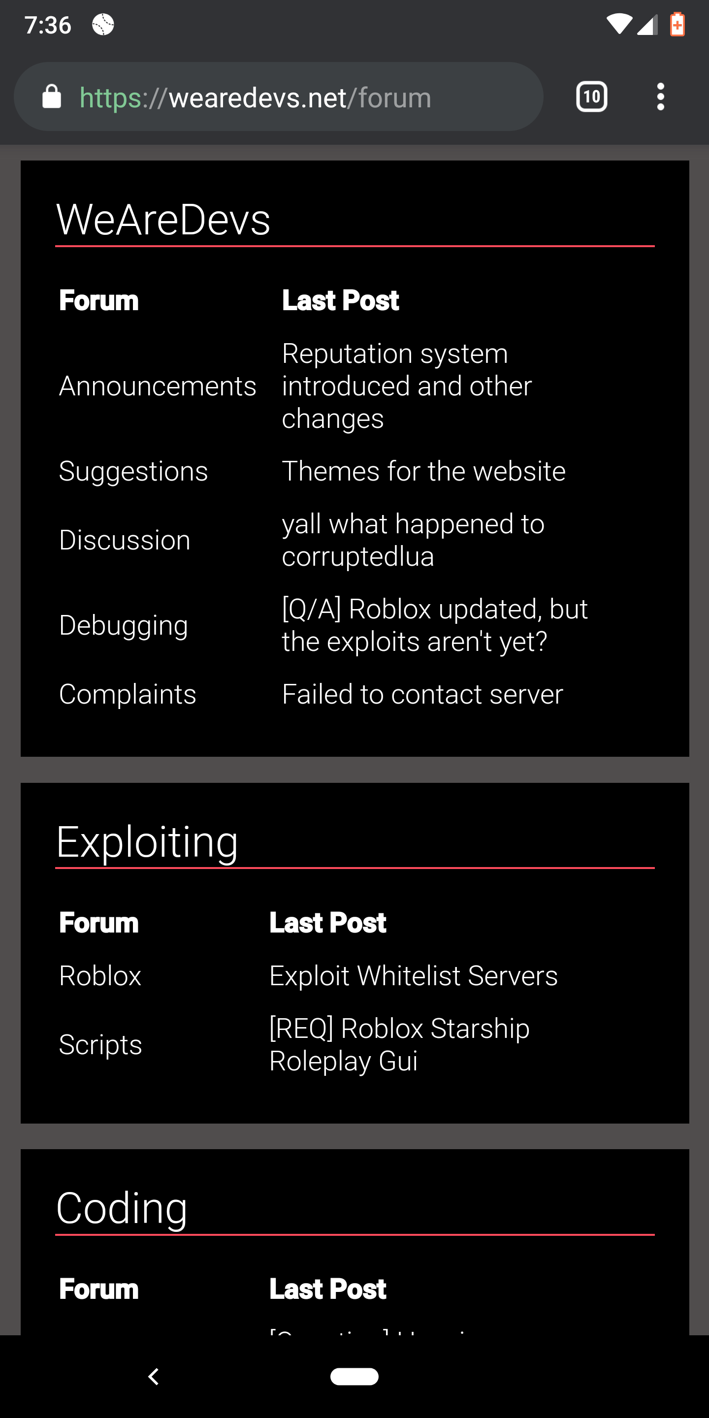 Themes For The Website Wearedevs Forum